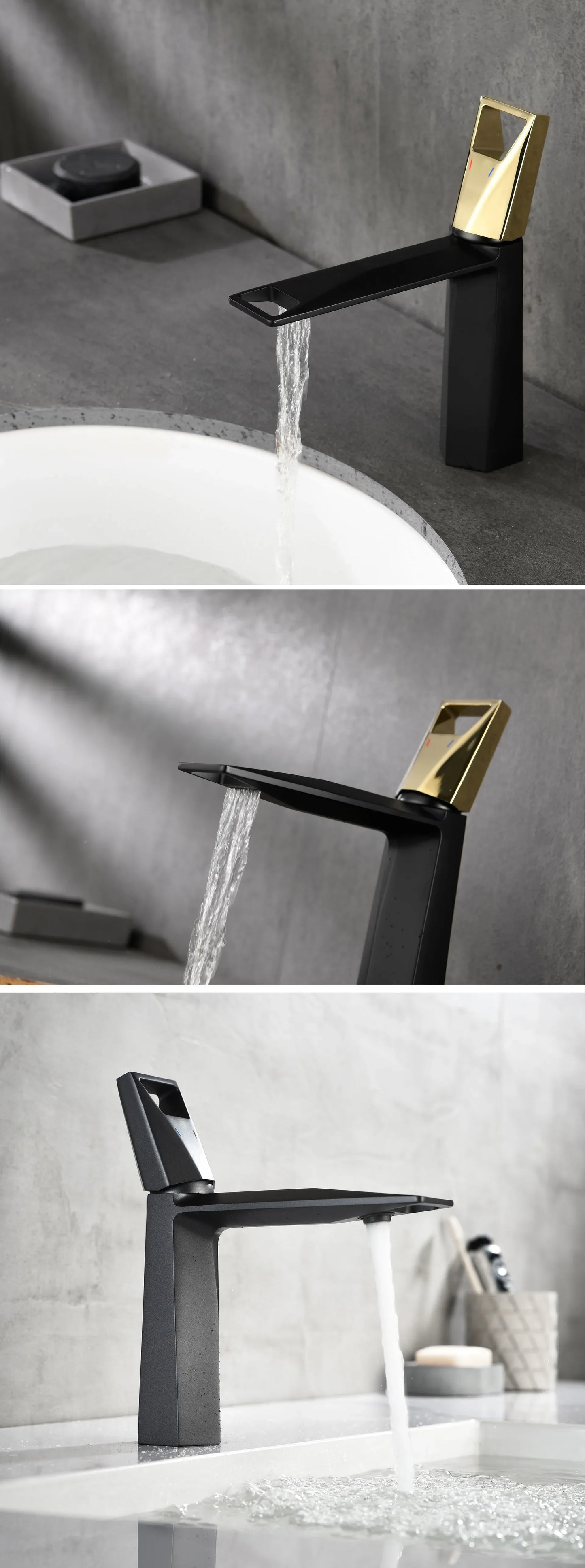 Luxury bathroom faucet